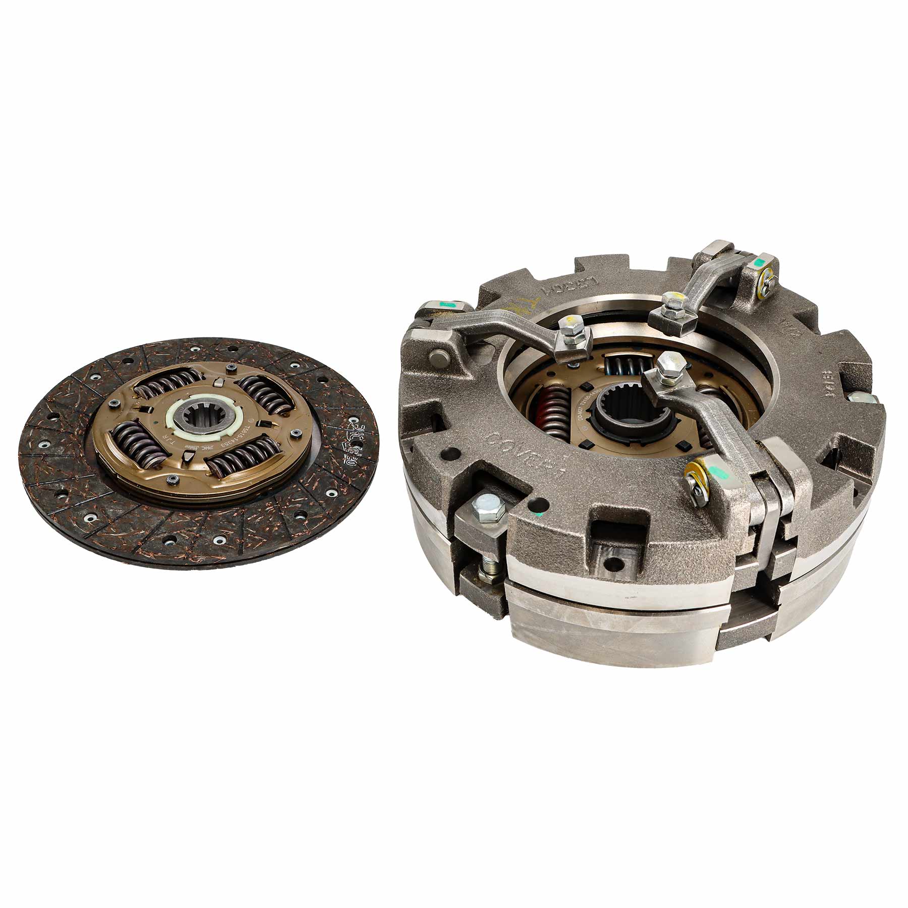 DUAL CLUTCH ASSY 9″